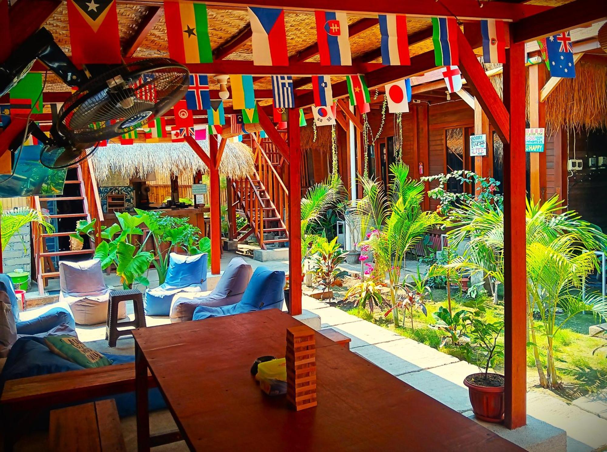 Good Vibes Bungalows Gili Trawangan Eksteriør bilde