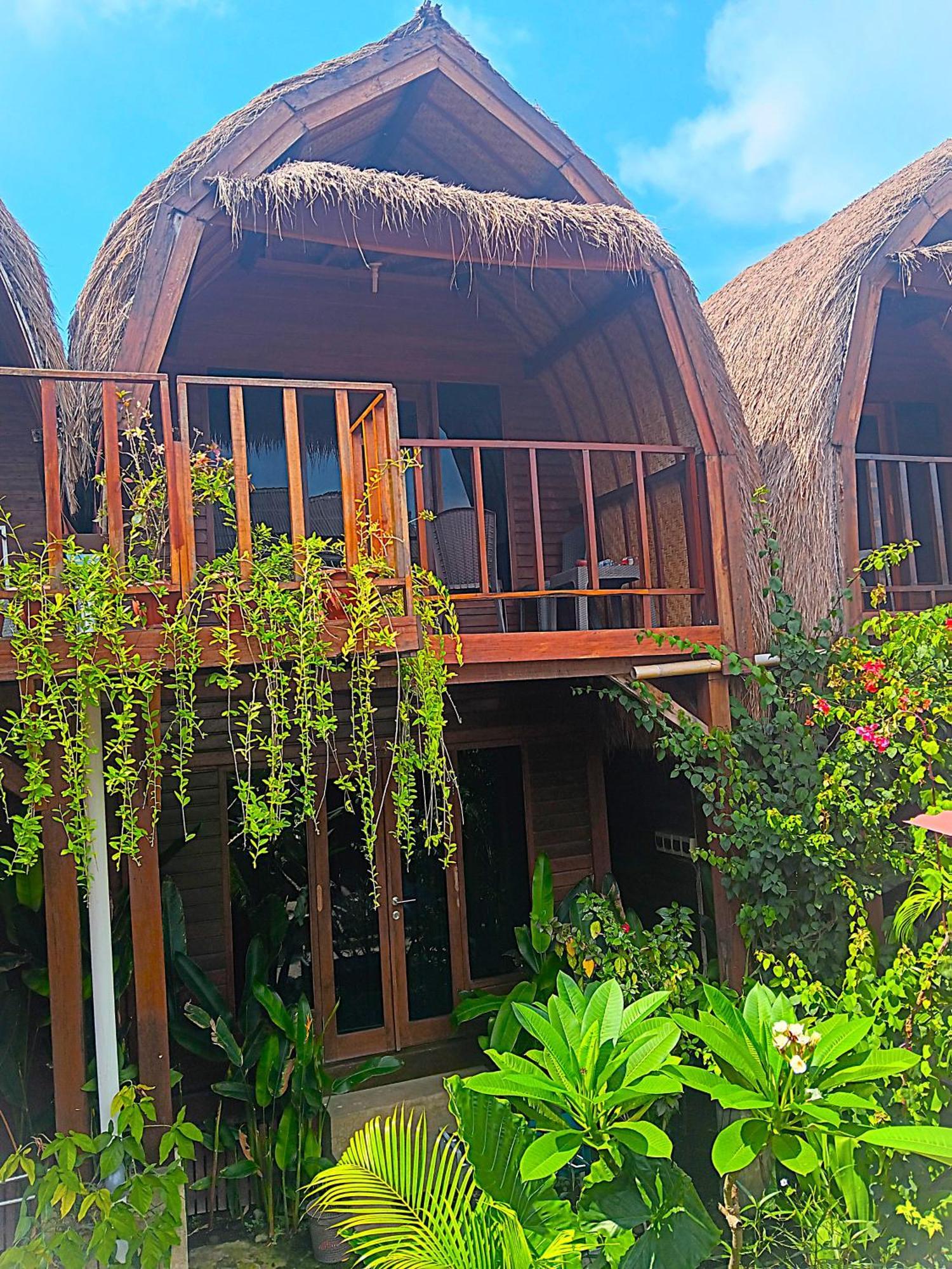Good Vibes Bungalows Gili Trawangan Eksteriør bilde