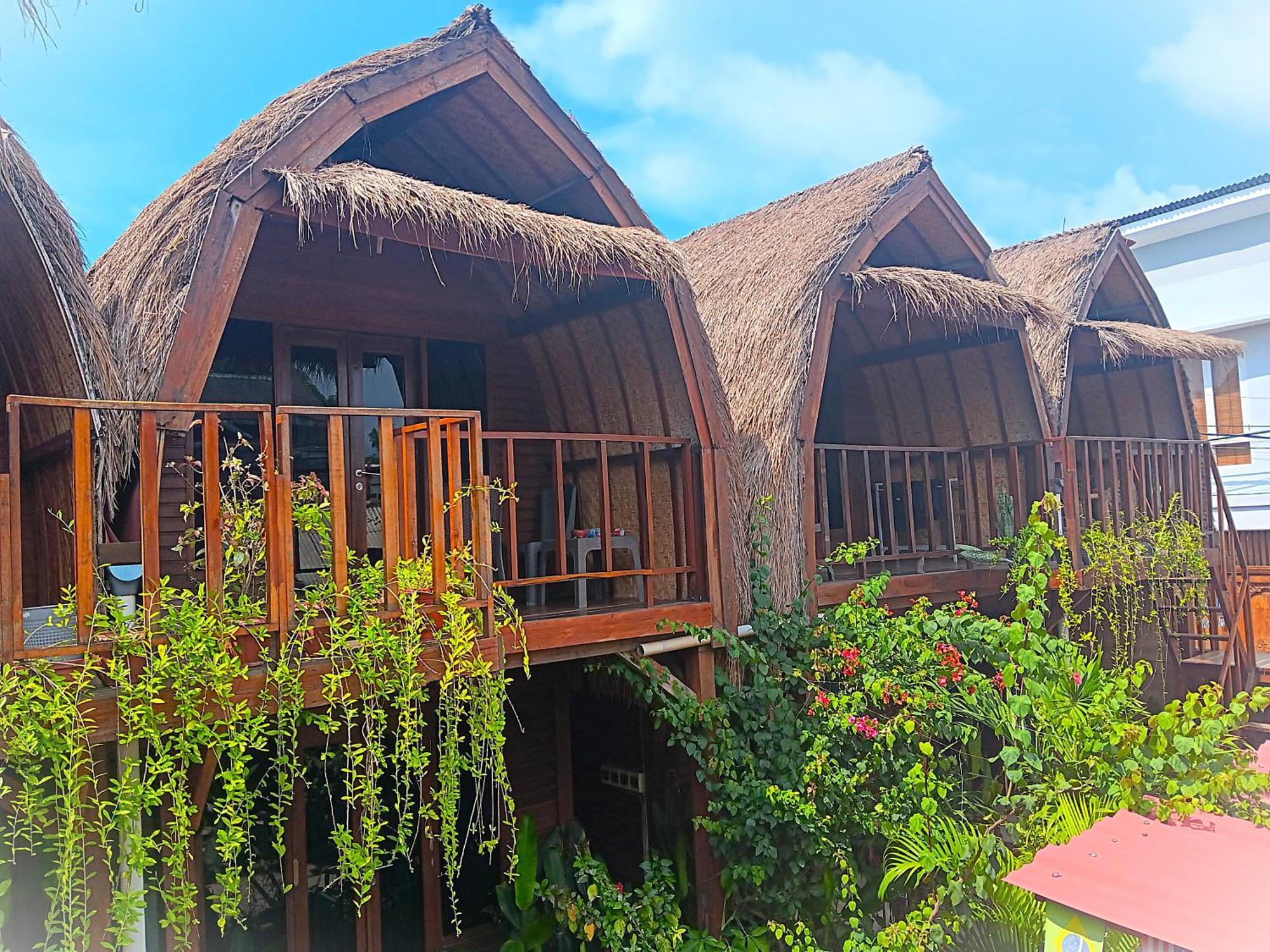Good Vibes Bungalows Gili Trawangan Eksteriør bilde